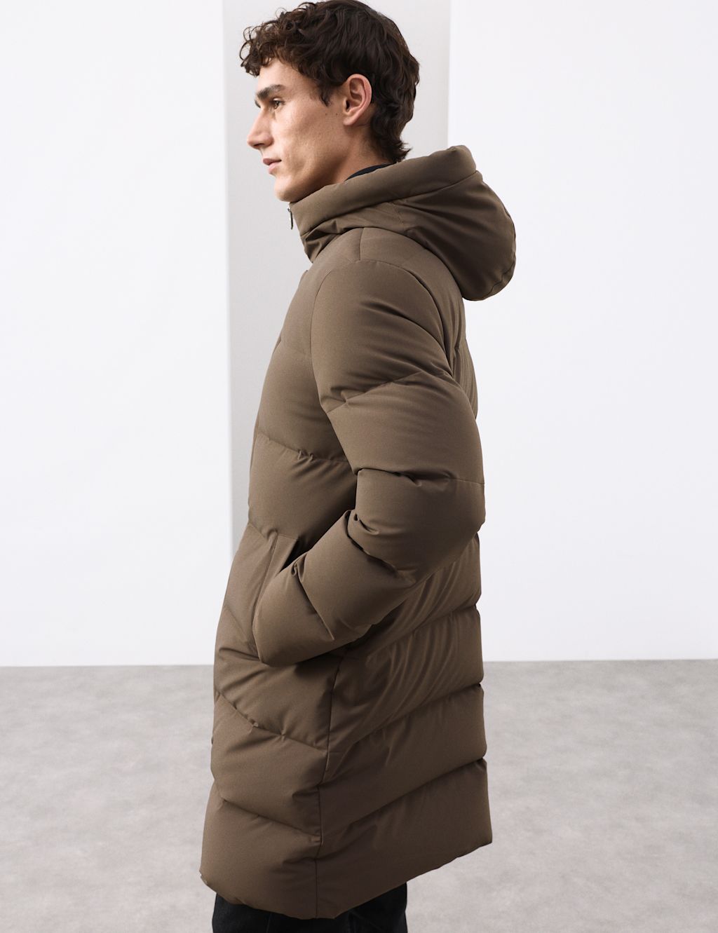 Autograph Feather and Down Puffer Jacket with Stormwear&trade; - MREG - Mole, Mole