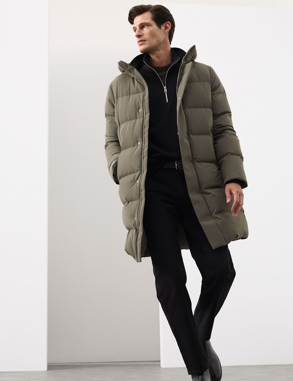 Autograph Feather and Down Puffer Jacket with Stormwear&trade; - LREG - Onyx, Onyx