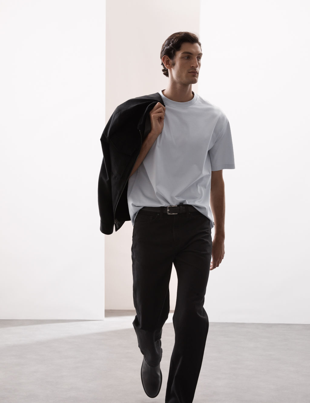 Autograph Pure Supima Cotton Oversized T-Shirt - XXLREG - Dove, Dove