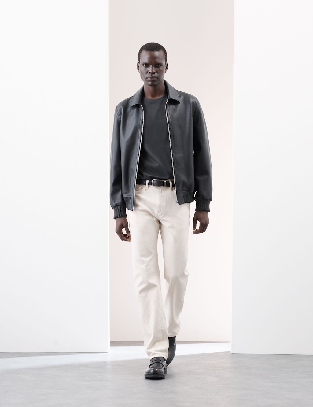 Autograph Pure Supima Cotton Performance Crew Neck T-shirt - SREG - Granite, Granite