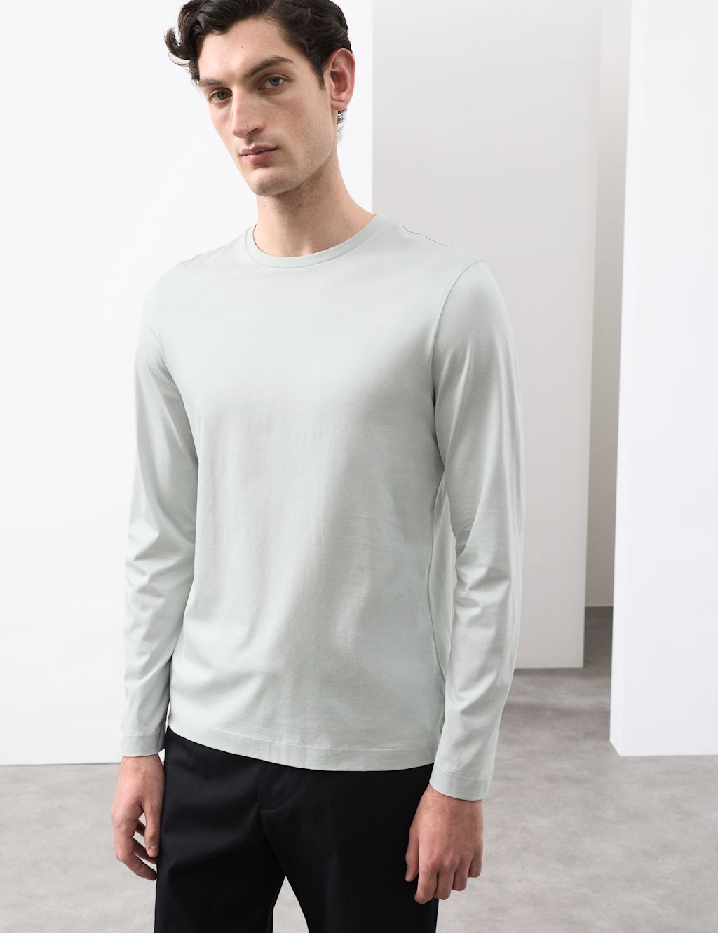 Autograph Pure Supima Cotton Performance T-Shirt - MREG - Silver Grey, Silver Grey