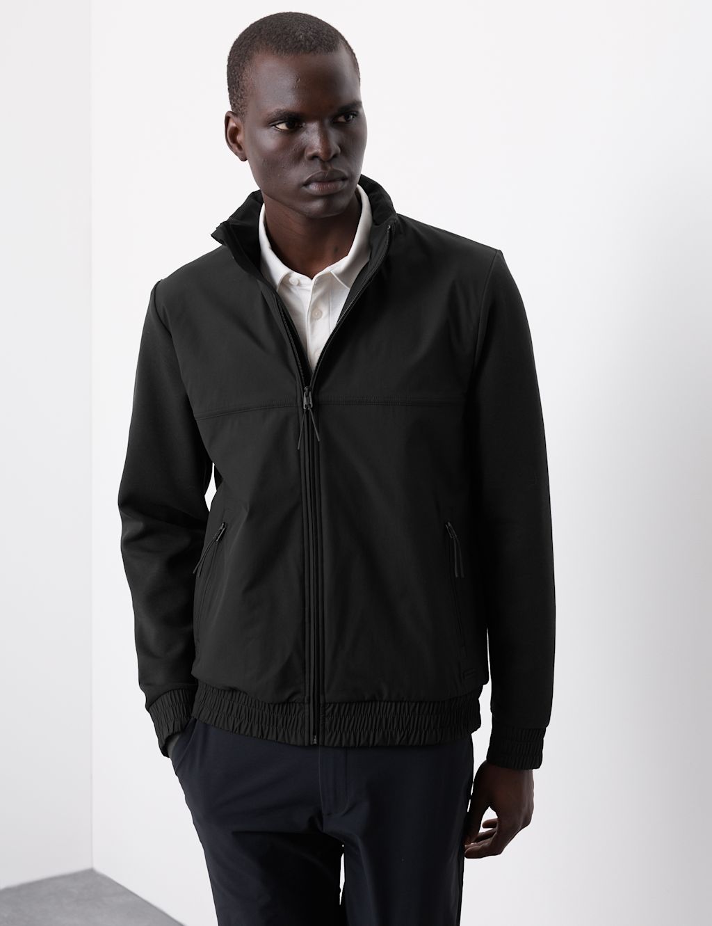 Autograph Technical Hooded Jacket - XLREG - Black, Black