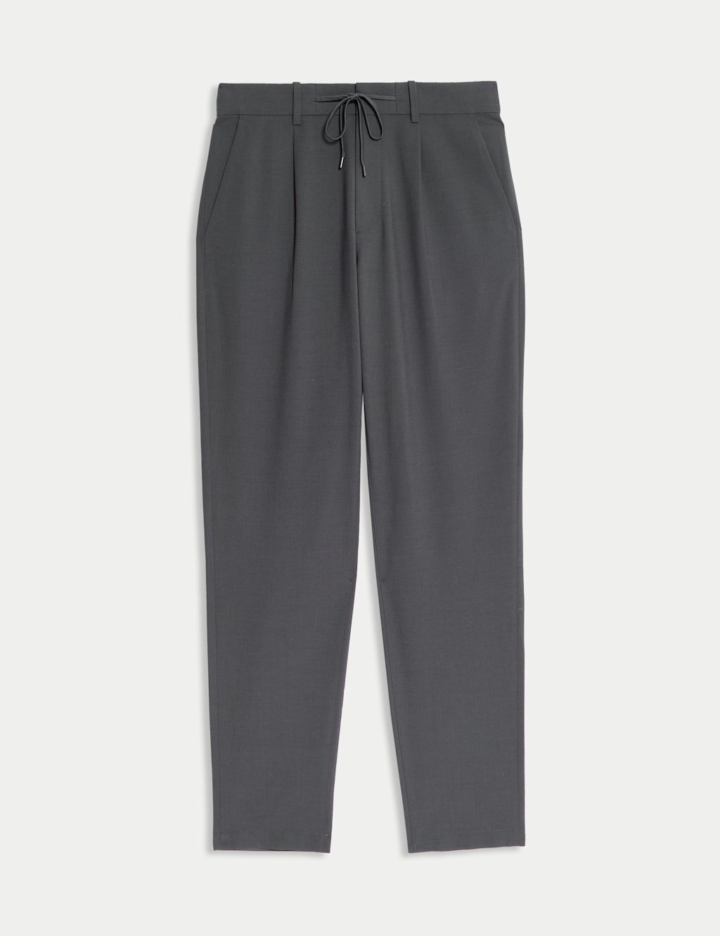 Autograph Wool Blend Suit Trousers - MSHT - Granite, Granite