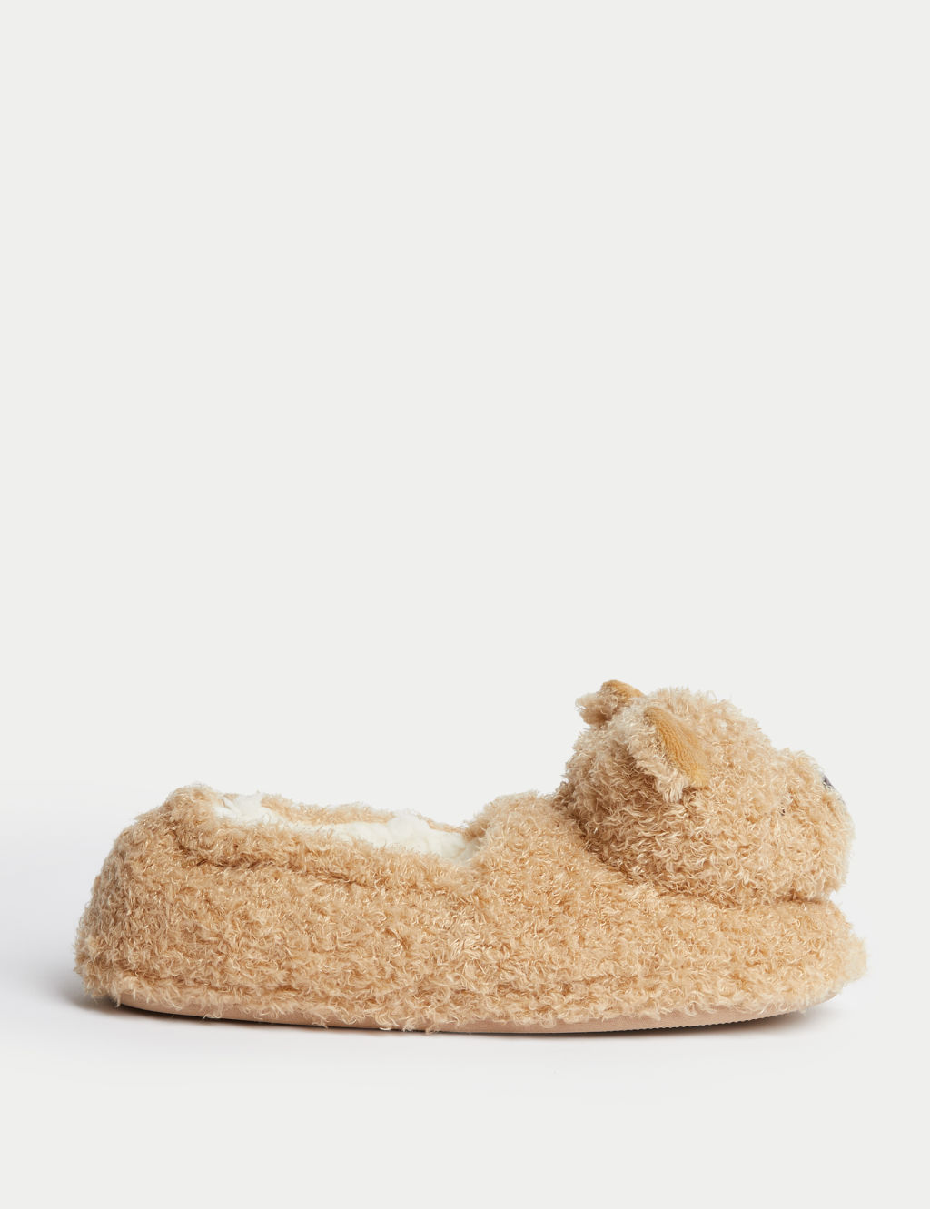 Kids Spencer Bear&trade; Slippers (4 Small - 7 Large) - 2 - Light Brown, Light Brown