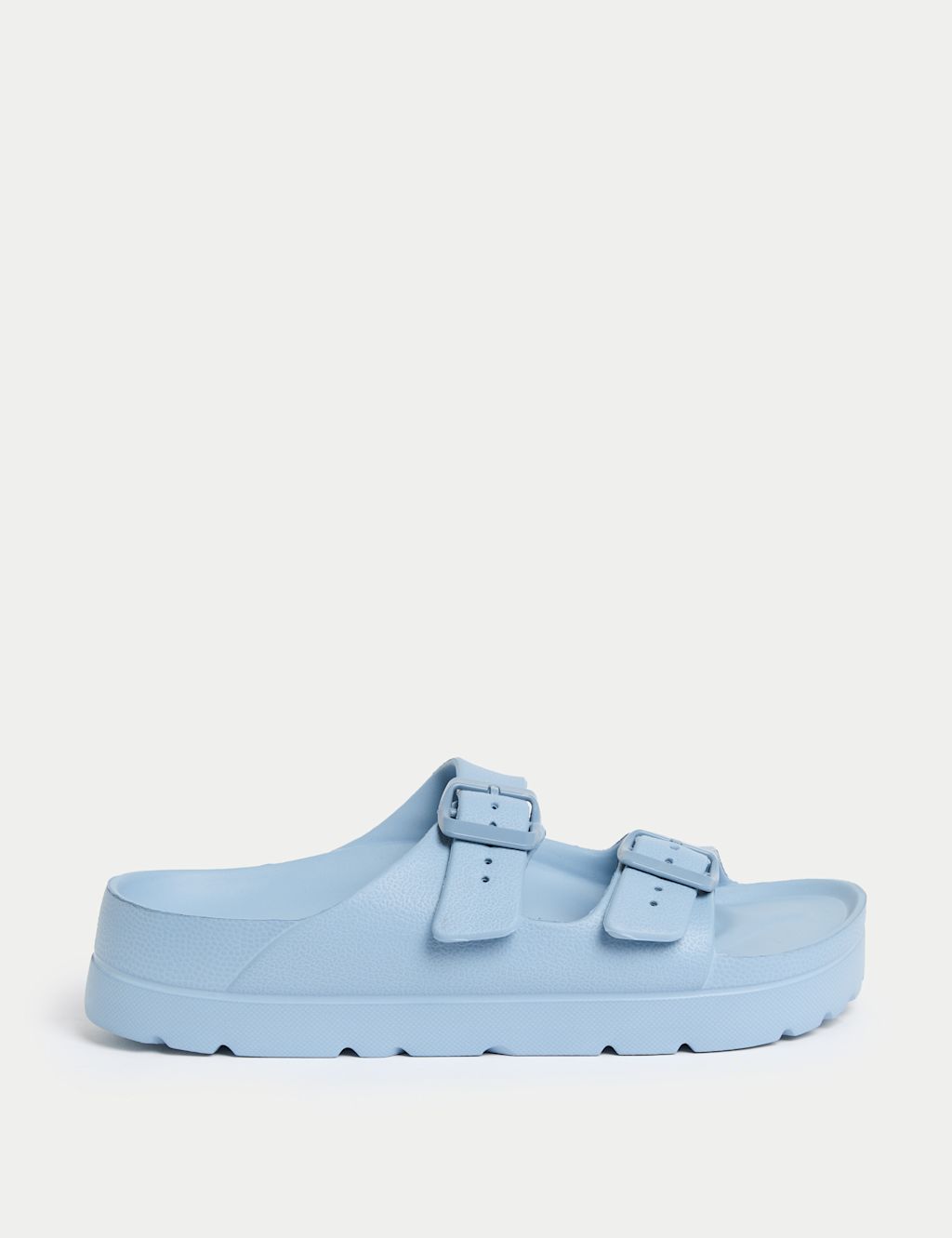 M&S Kids Buckle Sandals (3 Large - 6 Large) - 5 - Blue, Blue