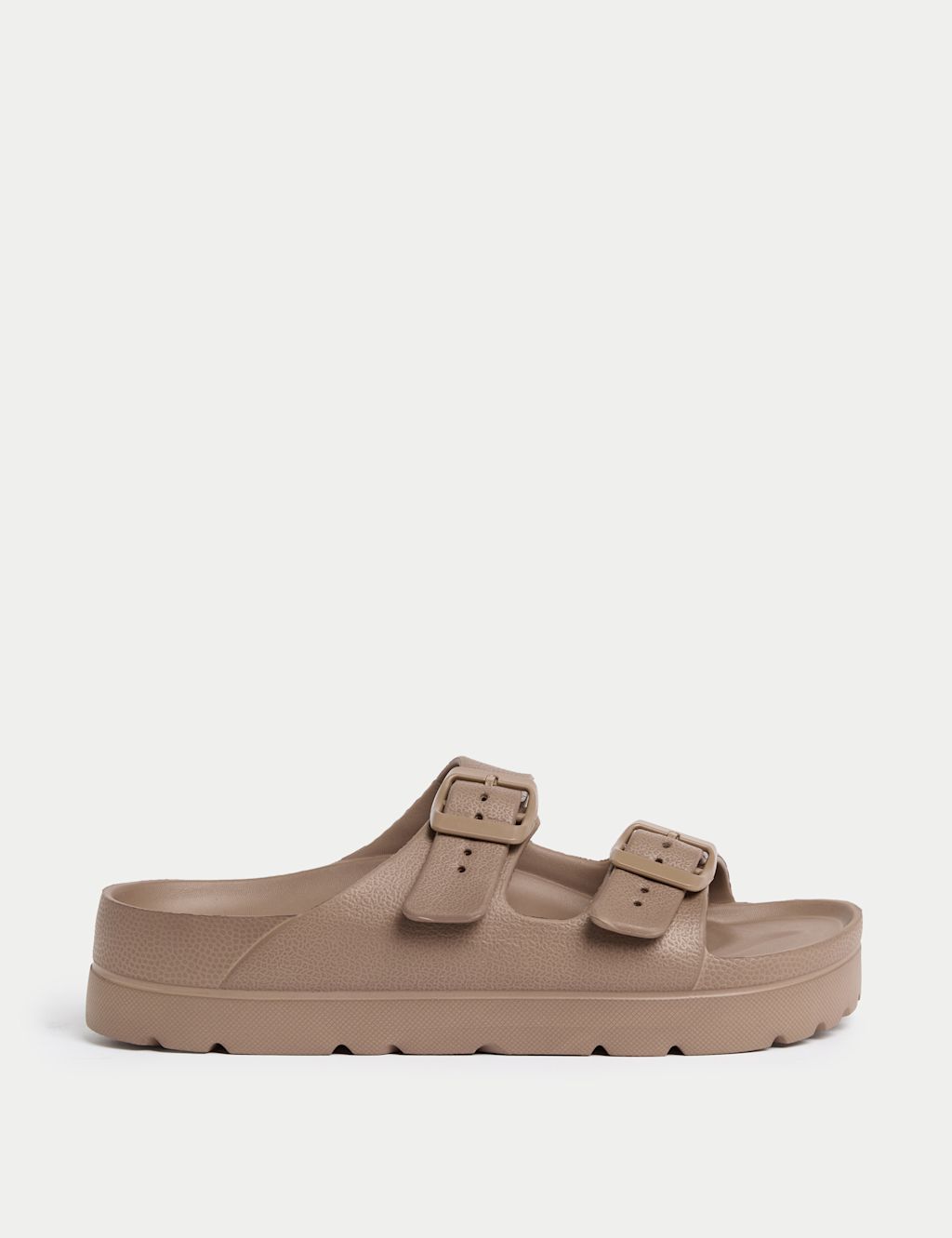 M&S Kids Buckle Sandals (3 Large - 6 Large) - 4 - Brown, Brown