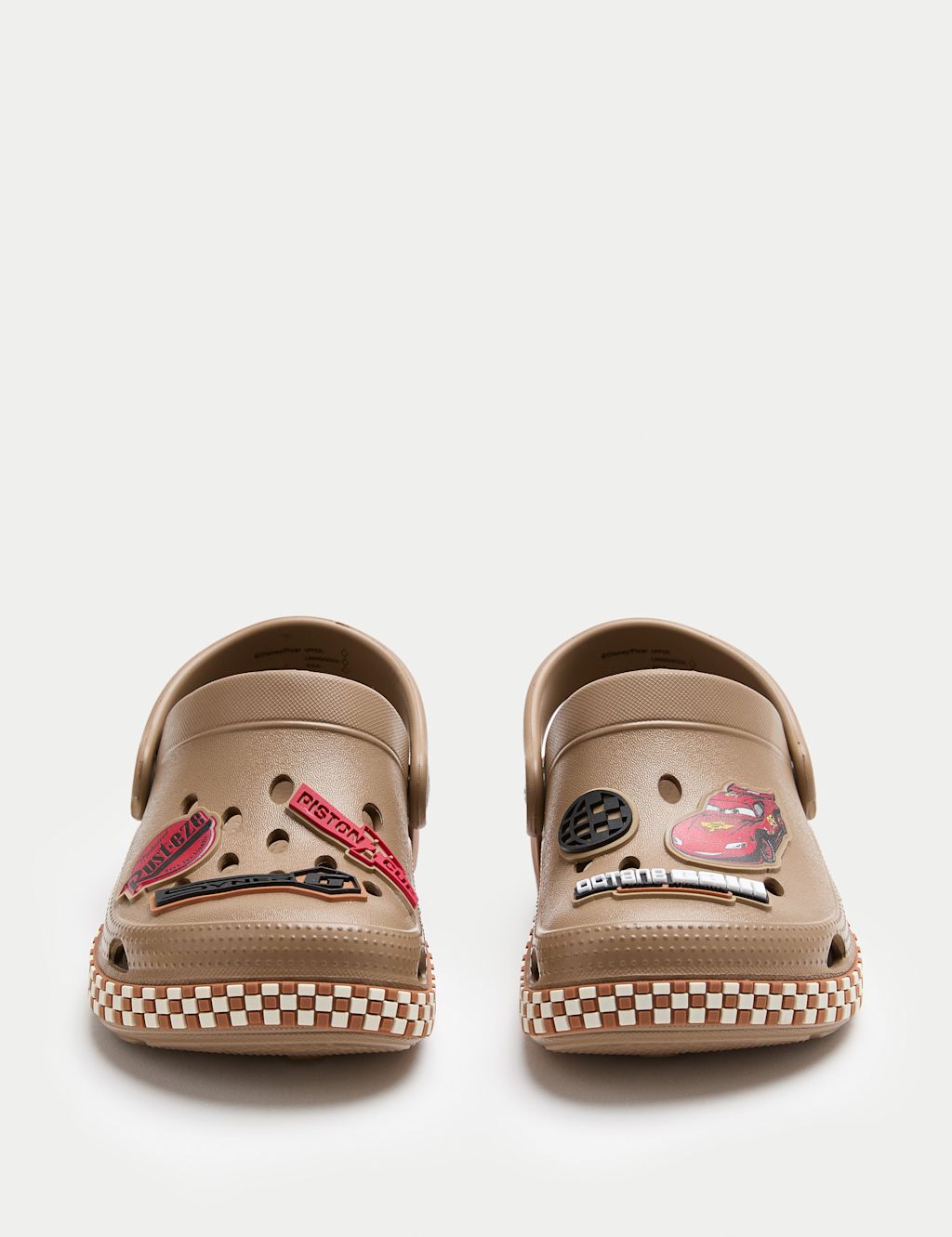 M&S Kids Disney Cars&trade; Clogs (4 Small - 2 Large) - 1 - Brown Mix, Brown Mix