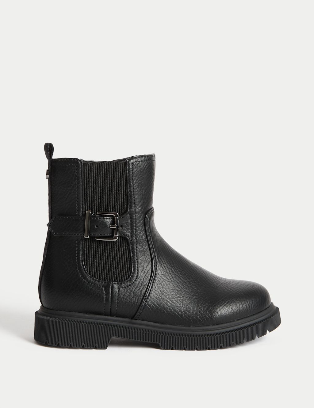M&S Kids Chelsea Boots (4 Small - 6 Large) - 1 - Black, Black