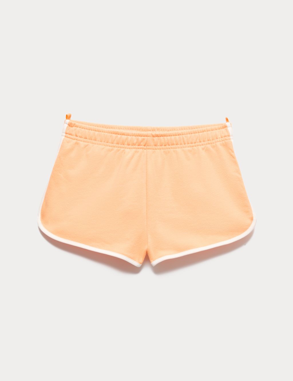 M&S Cotton Rich Runner Shorts (6-16 Yrs) - 10-11 Years - Orange, Orange