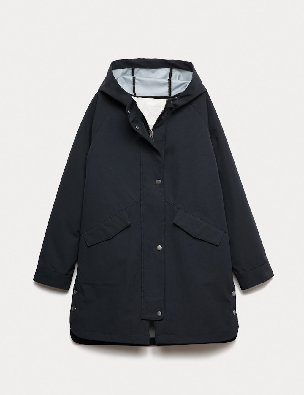 M&S 3-in-1 Hooded Parka (6-16 Yrs) - 10-11 - Black, Black