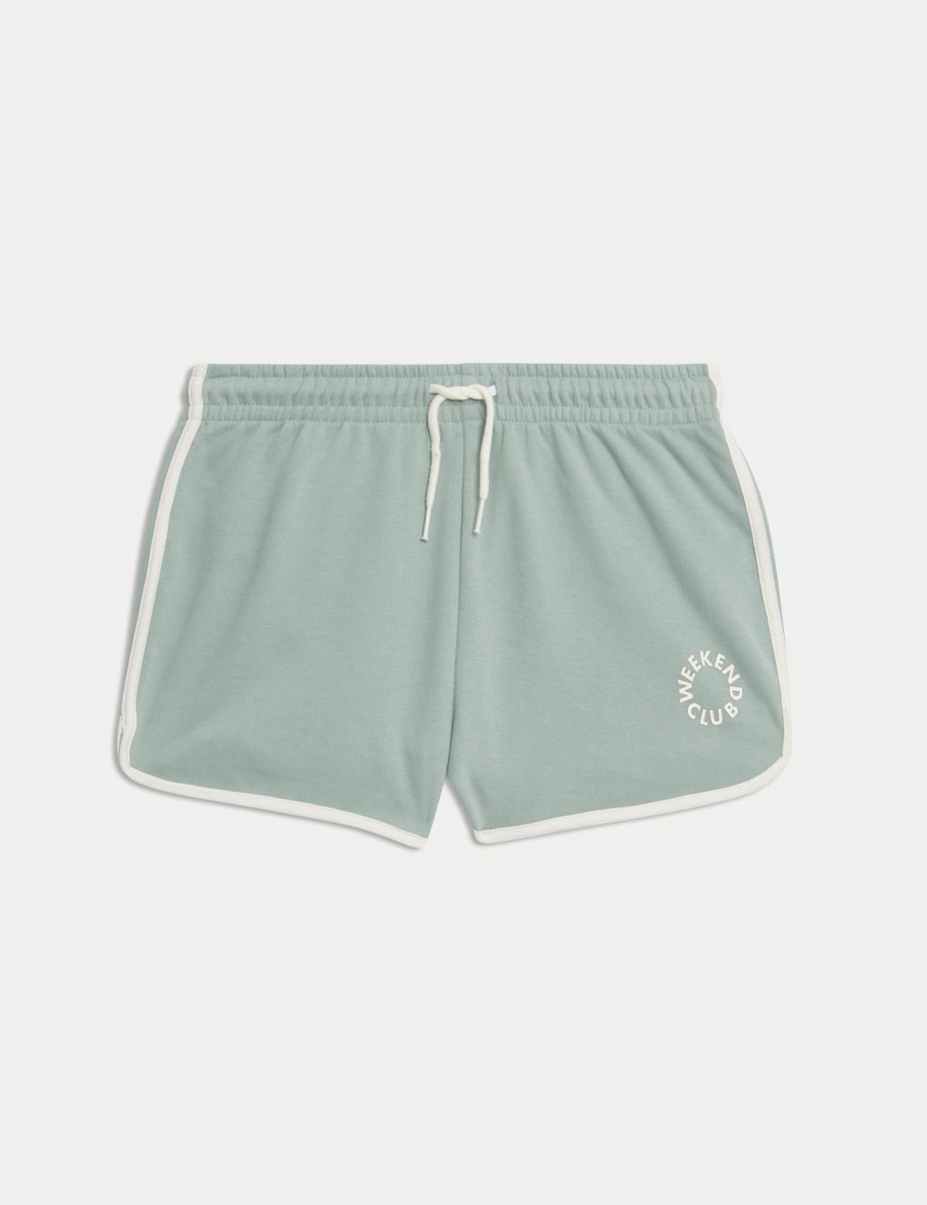 M&S Cotton Rich Sports Shorts (2-16 Yrs) - 10-11 Years - Khaki, Khaki
