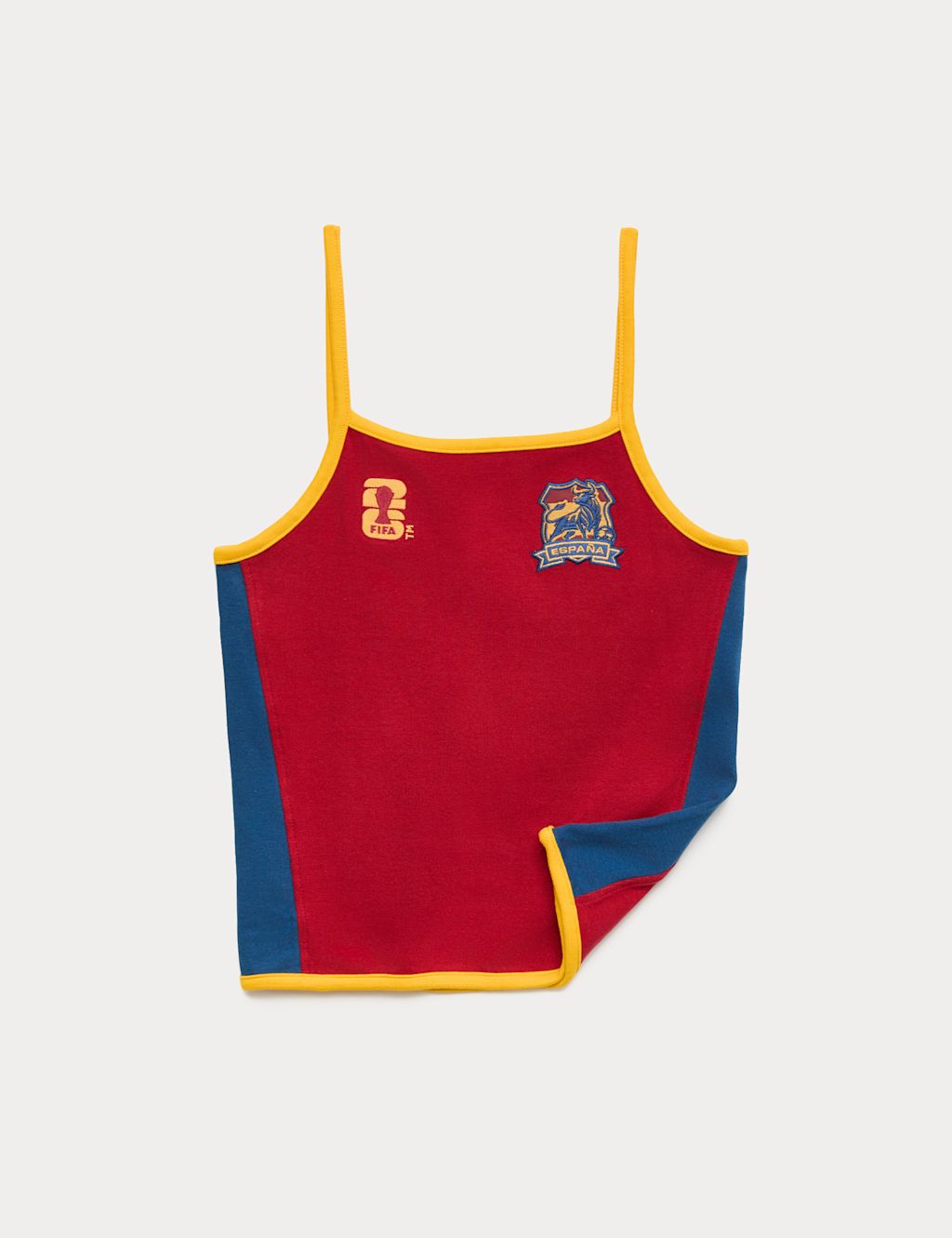 M&S FIFA World Cup 26&trade; Cami Top (6-16 Yrs) - 10-11 Years - Red Mix, Red Mix