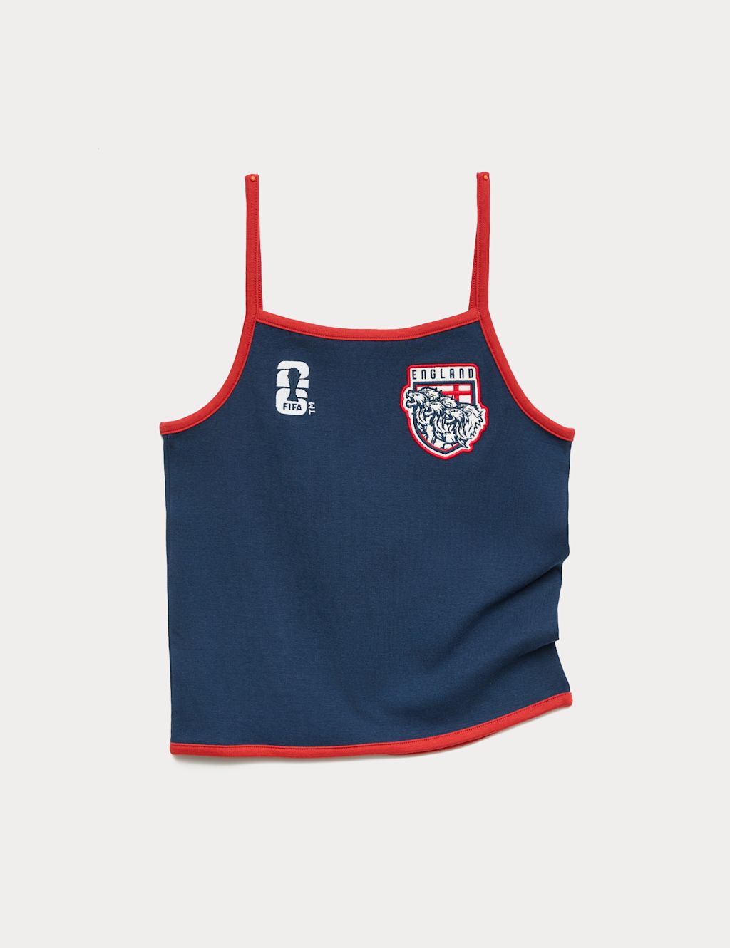 M&S FIFA World Cup 26&trade; Cami Top (6-16 Yrs) - 10-11 Years - Navy Mix, Navy Mix