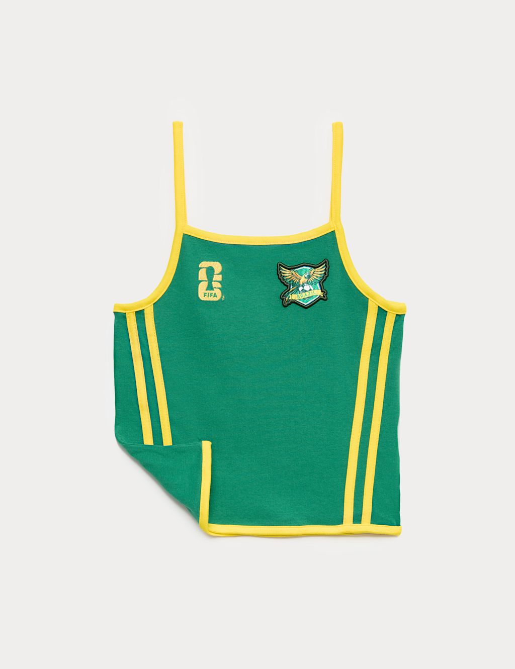 M&S FIFA World Cup 26&trade; Cami Top (6-16 Yrs) - 10-11 Years - Green Mix, Green Mix
