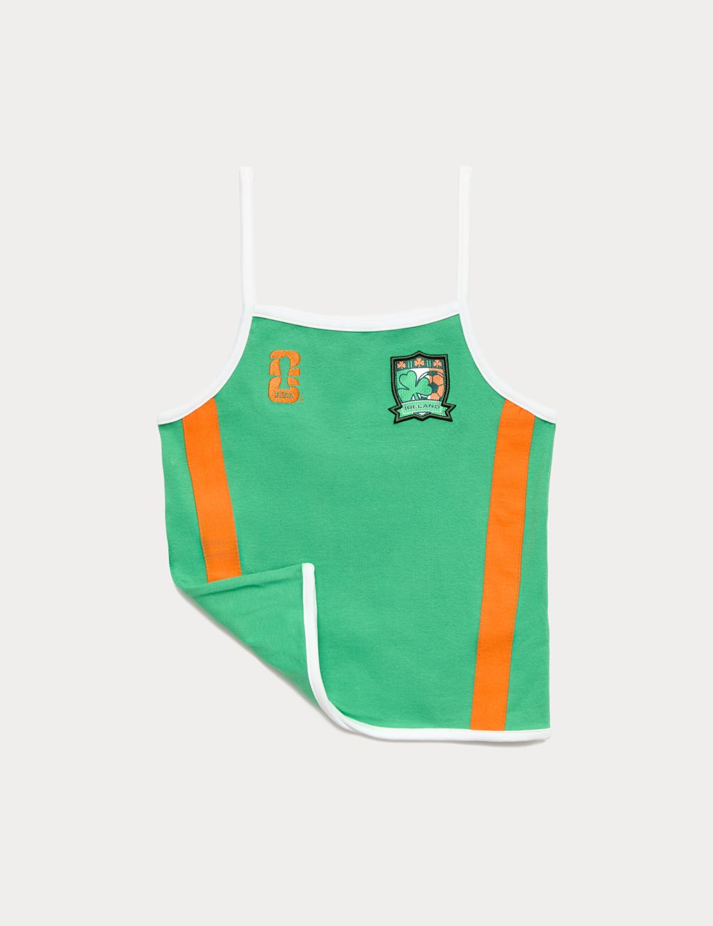 M&S FIFA World Cup 26&trade; Cami Top (6-16 Yrs) - 10-11 Years - Orange Mix, Orange Mix