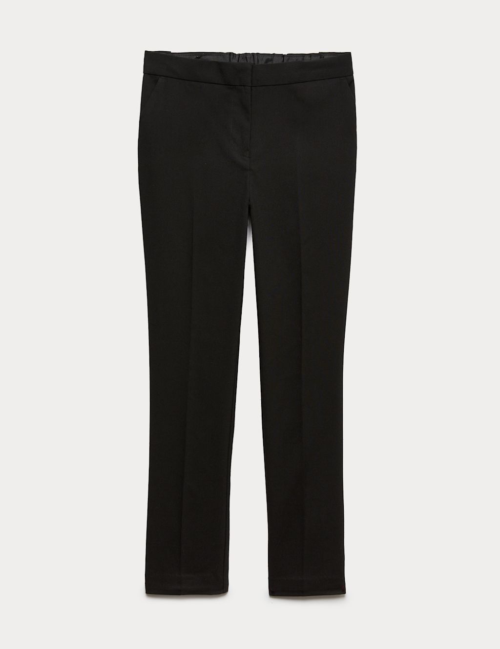 M&S Girls Super Skinny Leg School Trousers (2-18 Yrs) - 10-11 Years - Black, Black