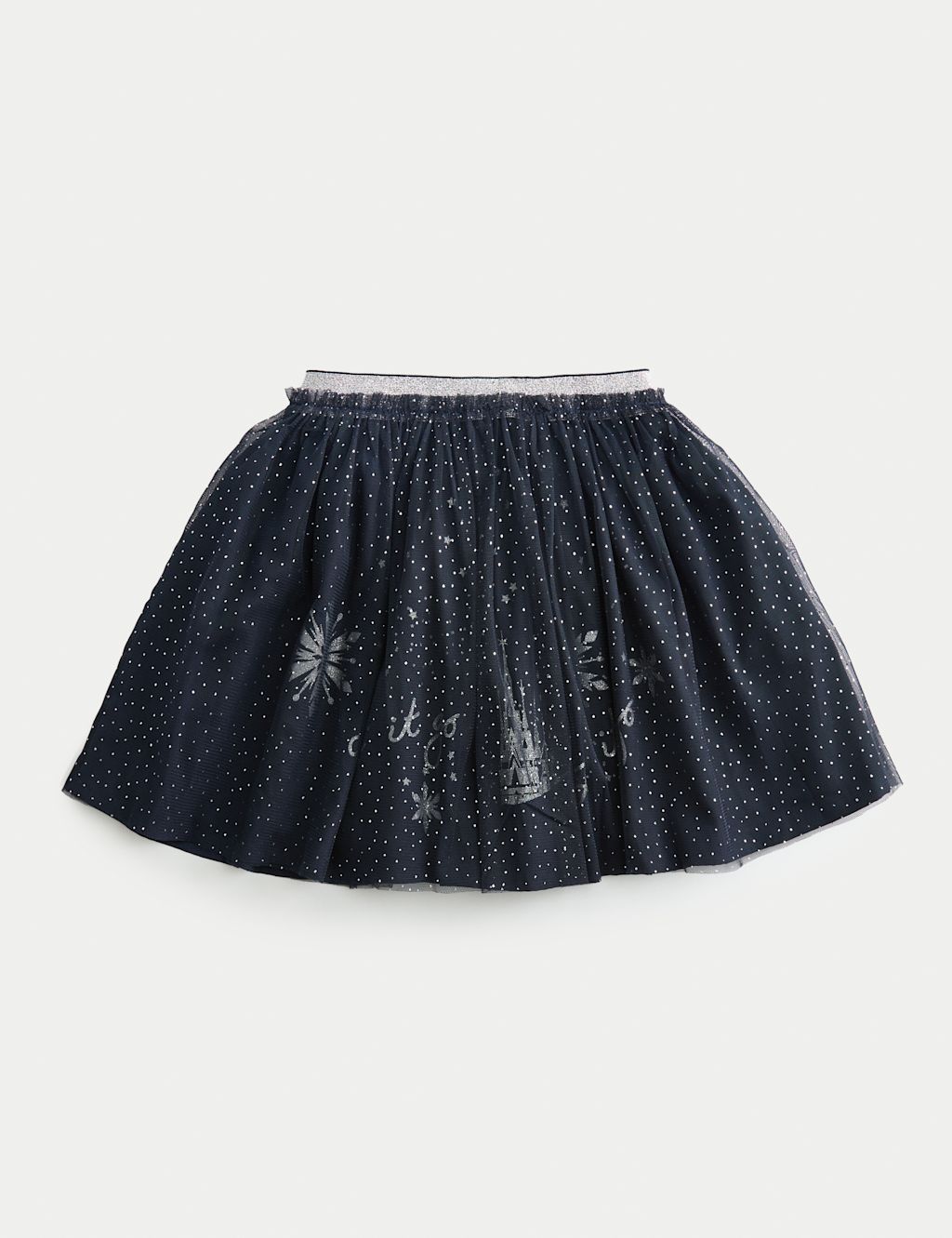 M&S Disney Frozen™ Tutu Skirt (2-8 Yrs) - 4-5 Y - Navy, Navy