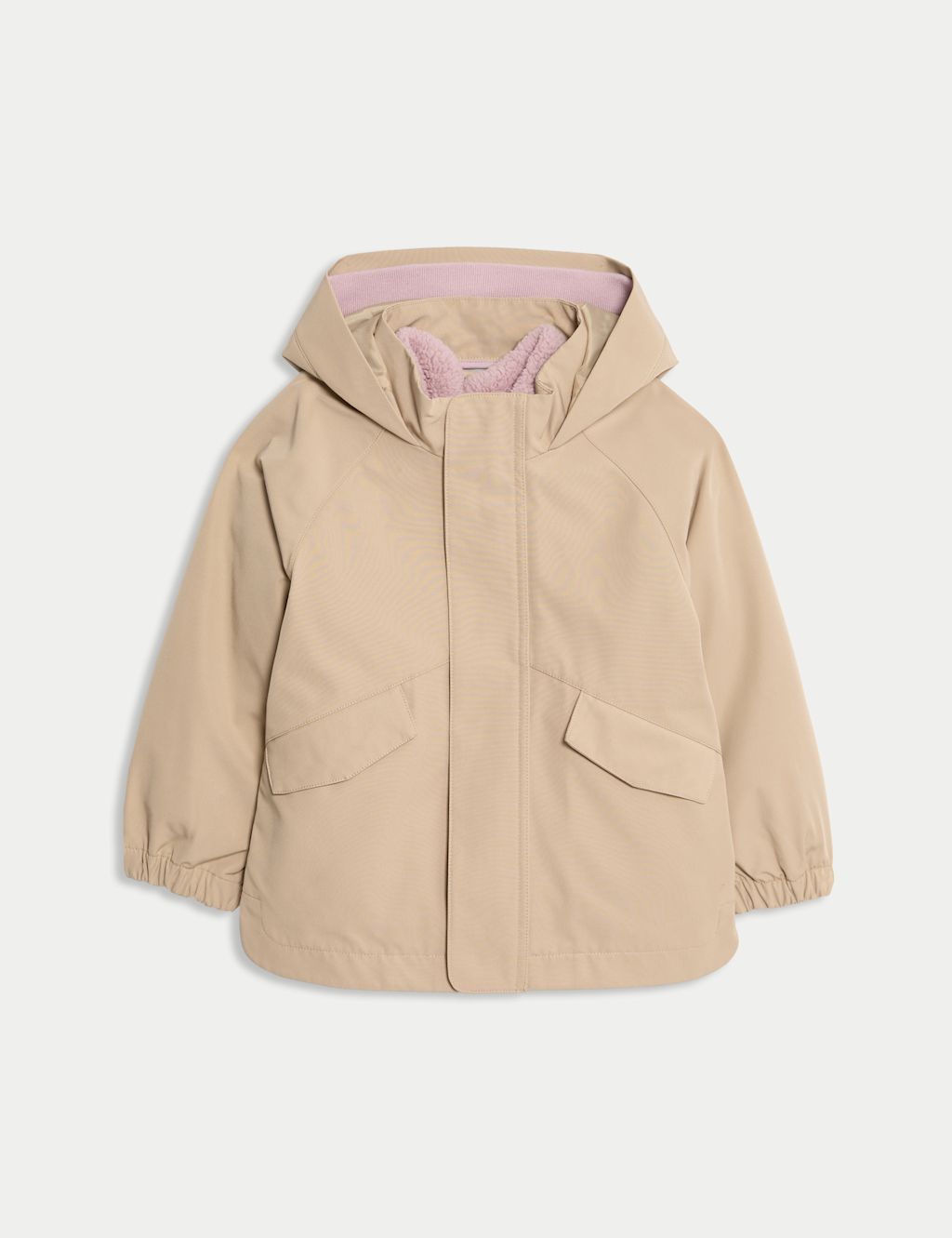 M&S Stormwear™ 3-in-1 Hooded Parka (2-8 Yrs) - 2-3 Y - Brown Mix, Brown Mix