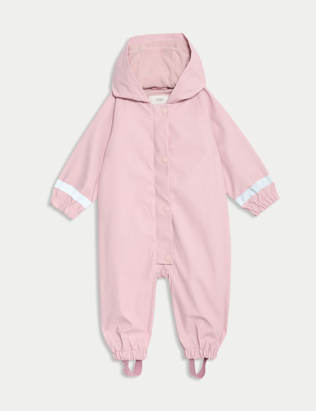 M&S Stormwear™ Puddlesuit (9 Mths-5 Yrs) - 4-5Y - Pink, Pink