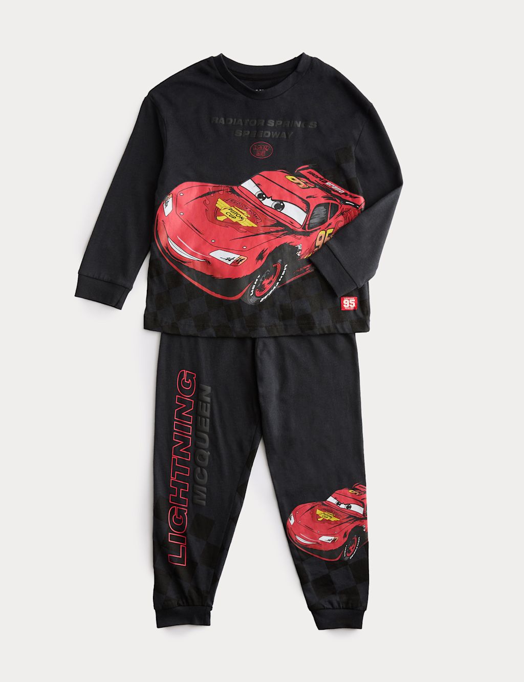 M&S Disney Cars&trade; Pyjamas (1-8 Yrs) - 18-24 Months - Black Mix, Black Mix