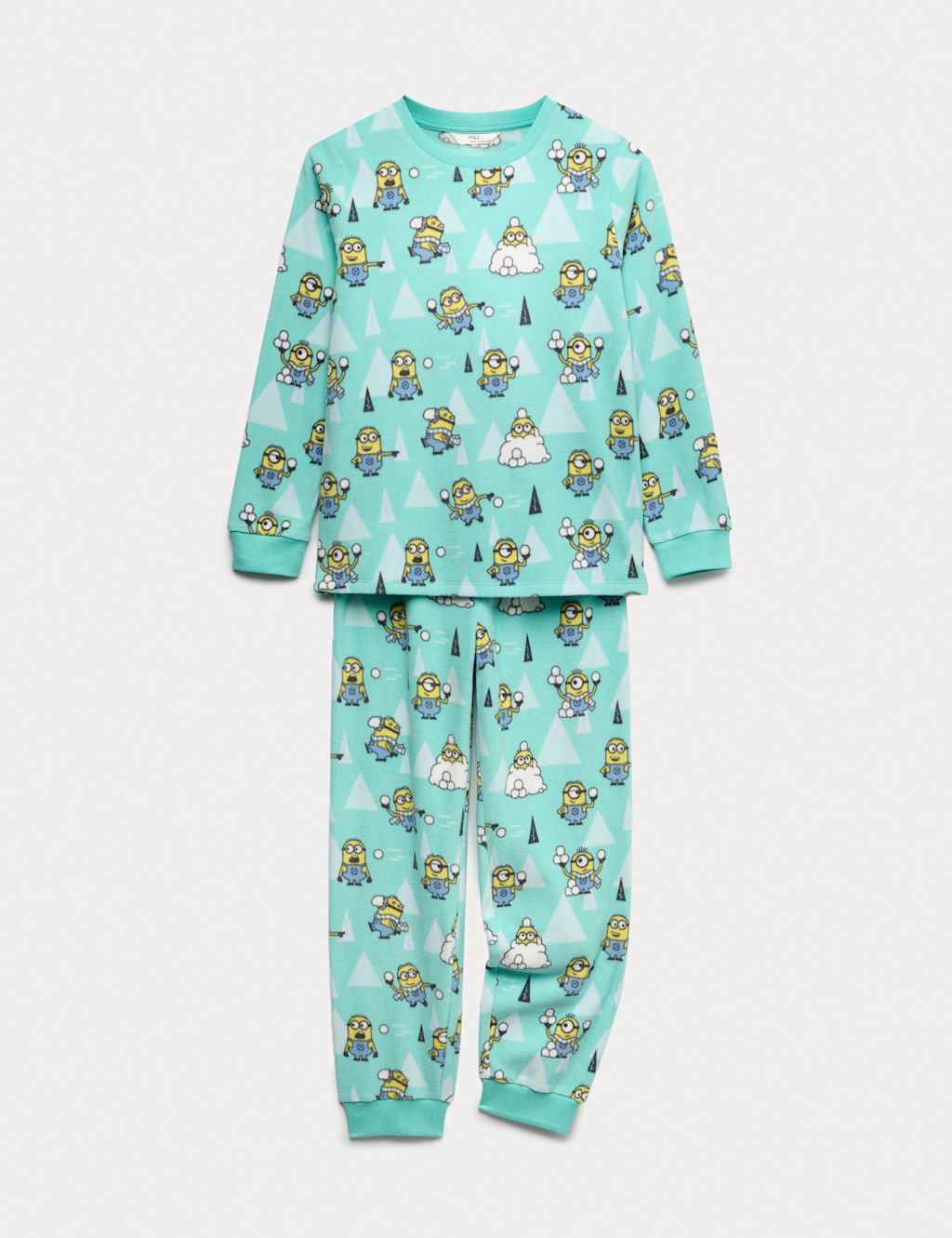 M&S Minions™ Pyjamas (3-16 Yrs) - 10-11 - Blue, Blue