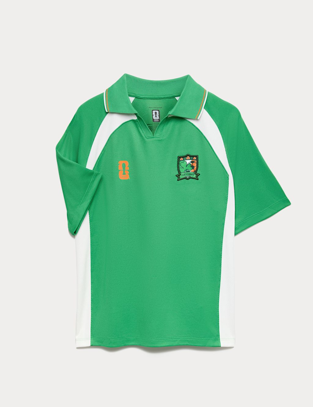 M&S FIFA Ireland Football T-Shirt (2-16 Yrs) - 10-11 Years - Green, Green