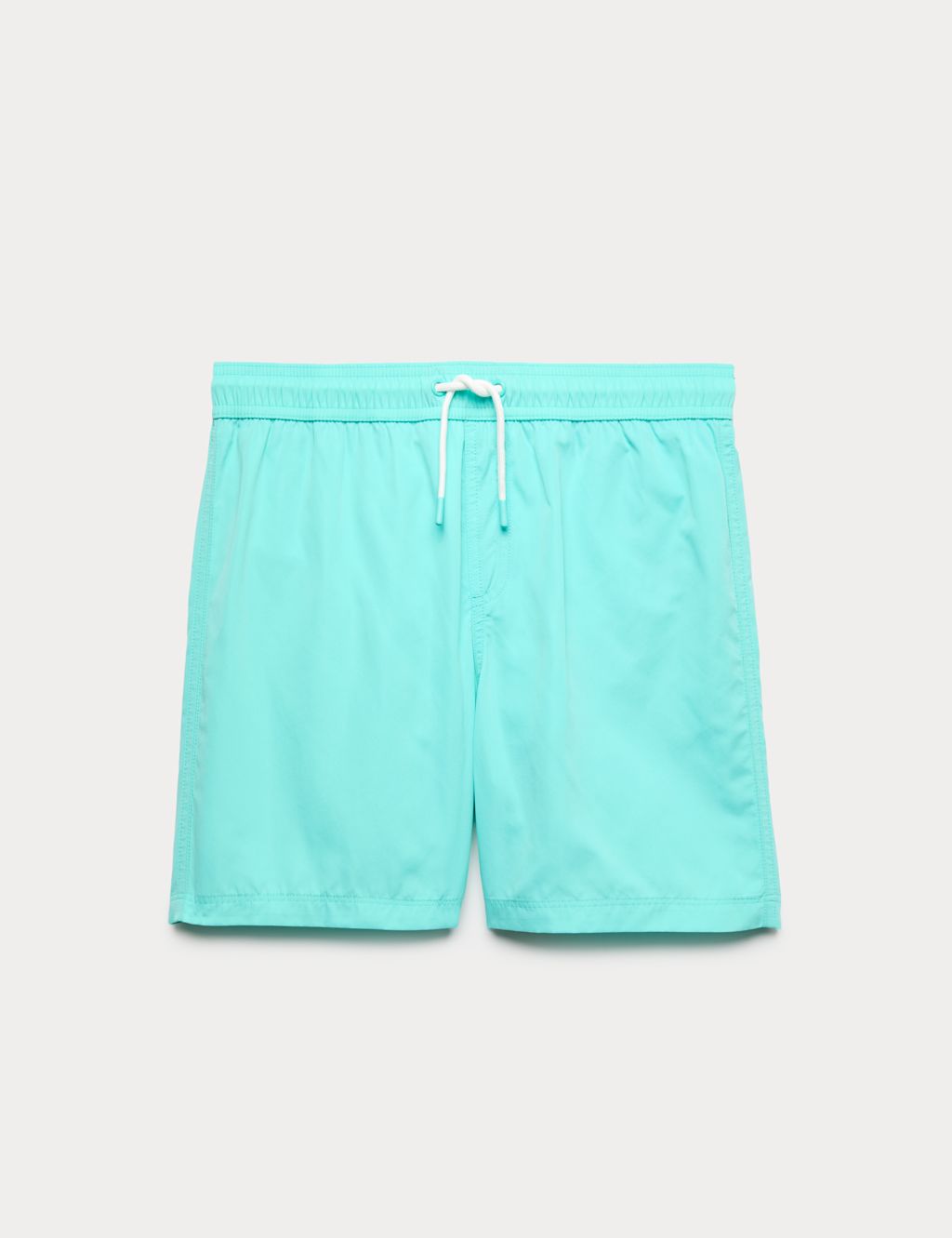M&S Plain Swim Shorts (6-16 Yrs) - 10-11 Years - Turquoise, Turquoise