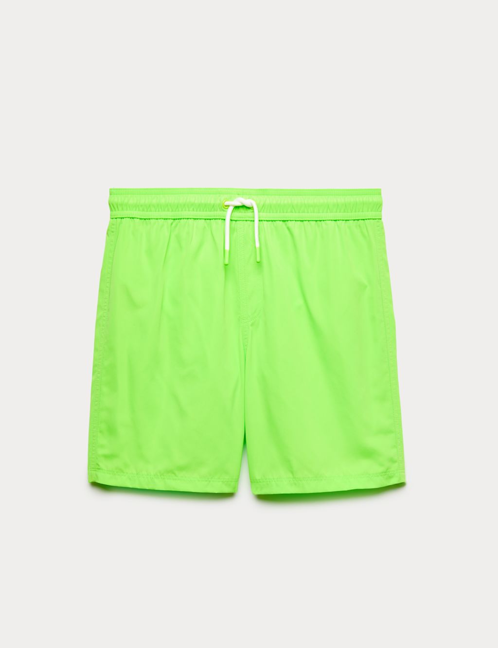 M&S Plain Swim Shorts (6-16 Yrs) - 11-12 Years - Bright Green, Bright Green