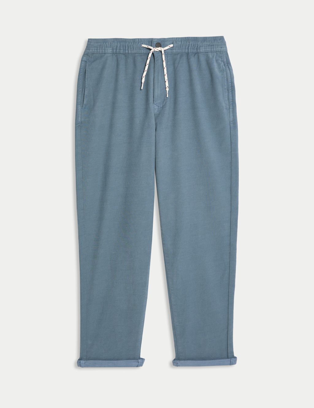M&S Relaxed Cotton Rich Skater Chinos (2-16 Yrs) - 6-7 Y - Air Force Blue, Air Force Blue