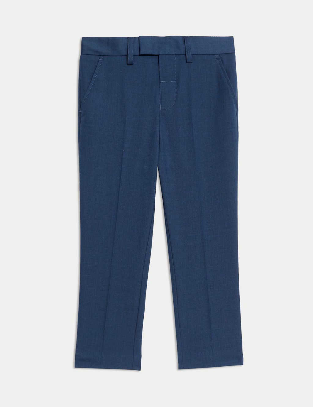 M&S Mini Me Suit Trousers (6-16 Yrs) - 10-11 - Indigo, Indigo