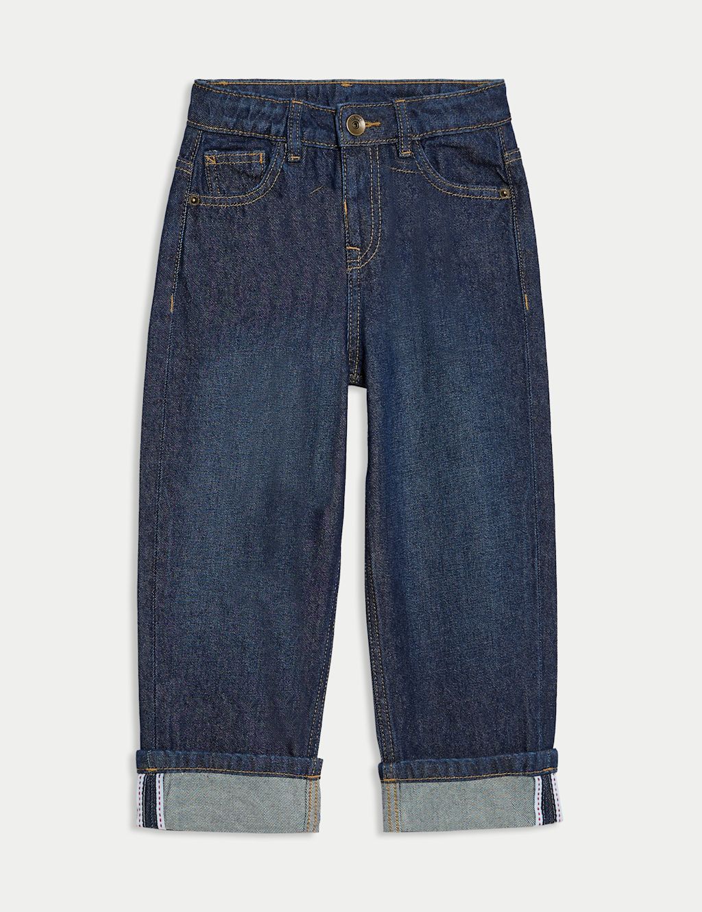 M&S Denim Jeans (2-8 Yrs) - 2-3 Y - Dark Indigo, Dark Indigo
