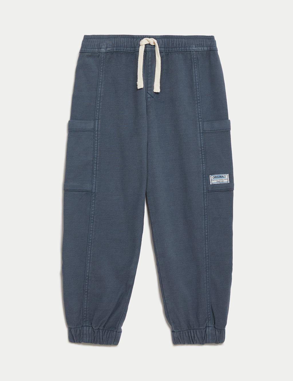 M&S Cotton Rich Cargos (2-8 Yrs) - 2-3 Y - Air Force Blue, Air Force Blue