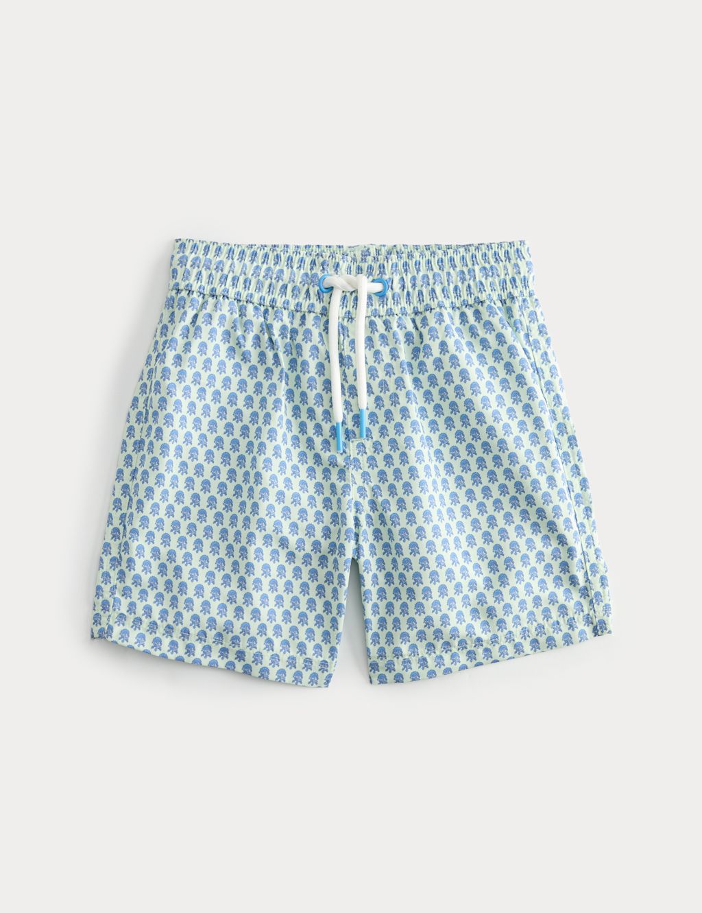 M&S Printed Swim Shorts (2-8 Yrs) - 3-4 Years - Green Mix, Green Mix