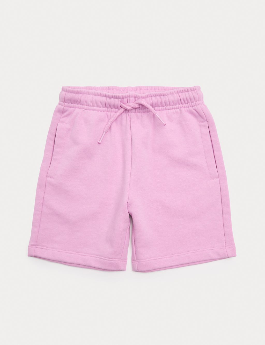 M&S Cotton Rich Shorts (2-8 Yrs) - 3-4 Years - Pink, Pink