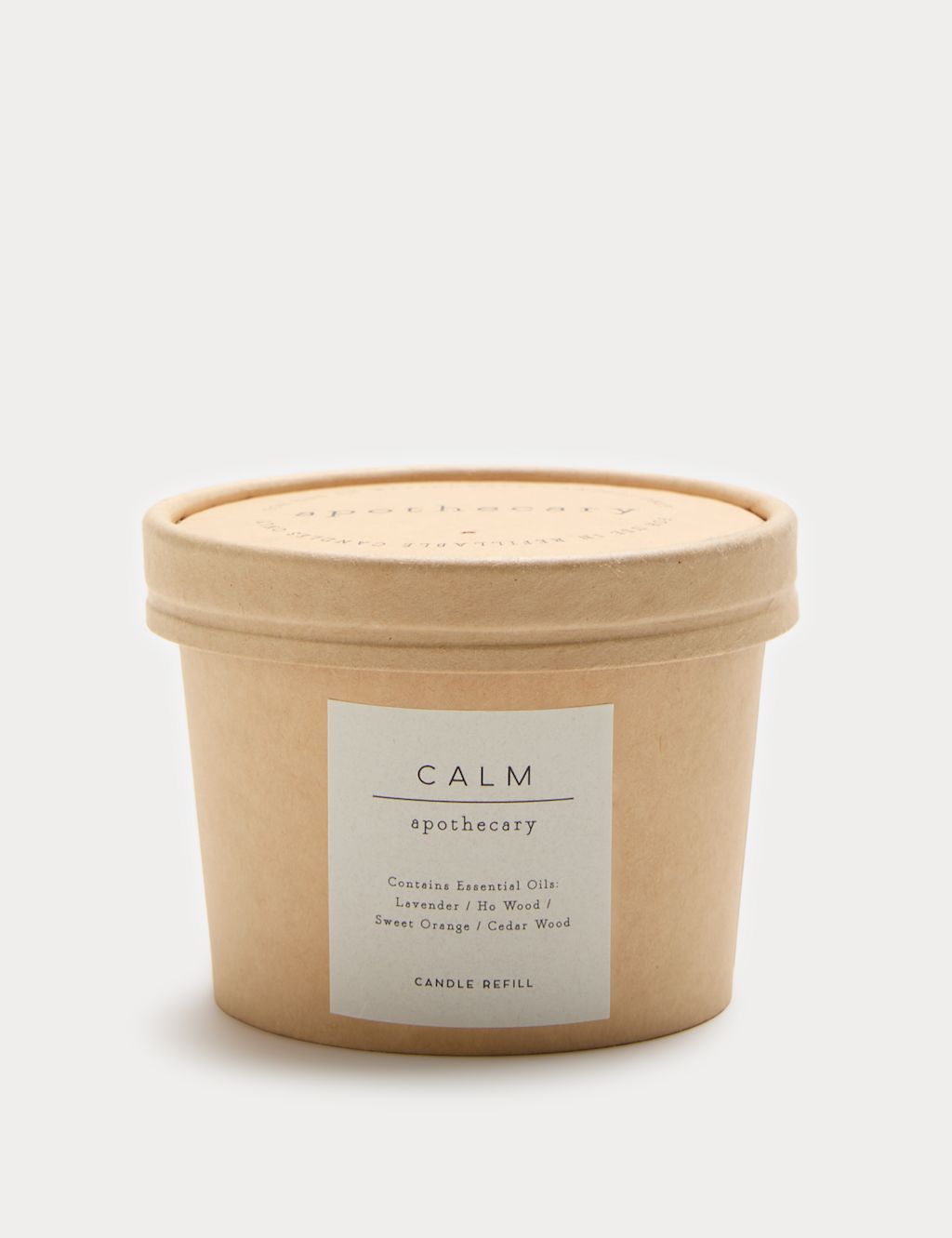 Apothecary Calm Scented Candle Refill - 1SIZE - Amber, Amber