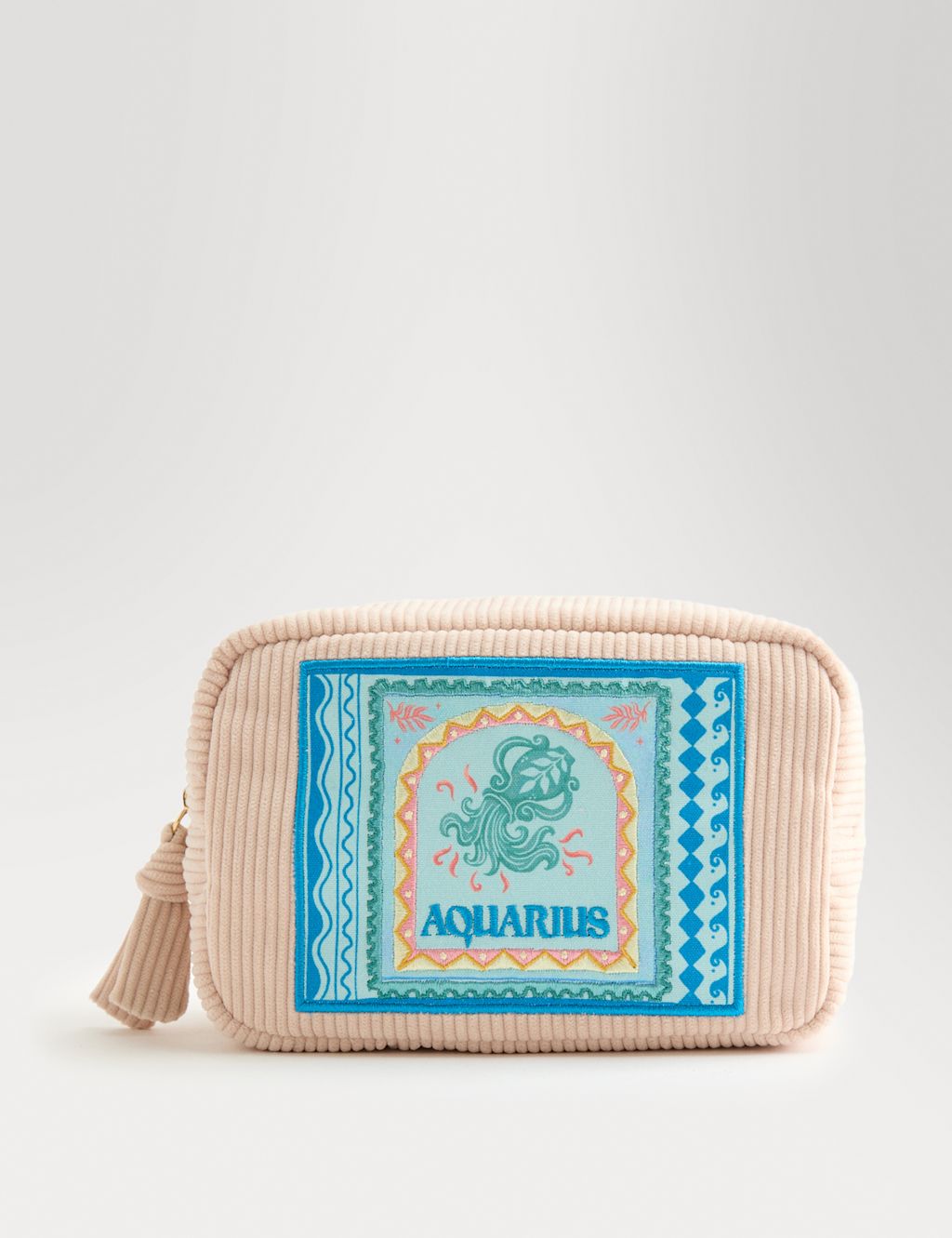 M&S Aquarius Star Sign Toiletry Bag - 1SIZE
