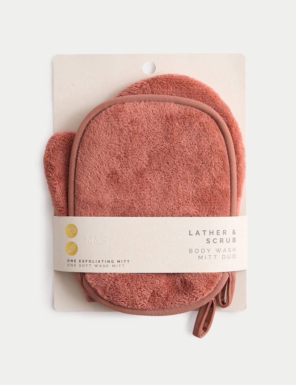 Bloom 2 Pack Exfoliating Mitts