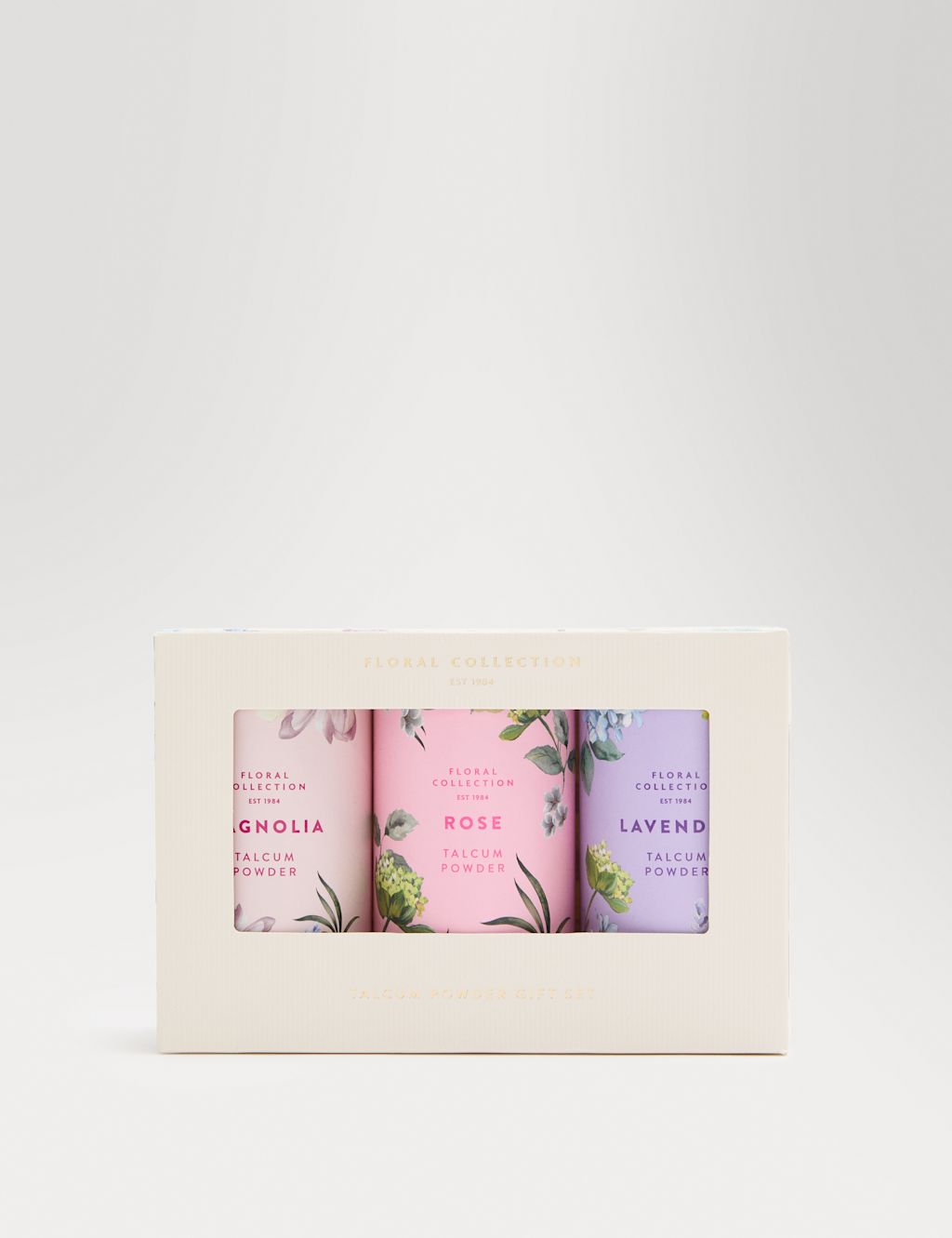 Floral Collection Talcum Powder Gift Set