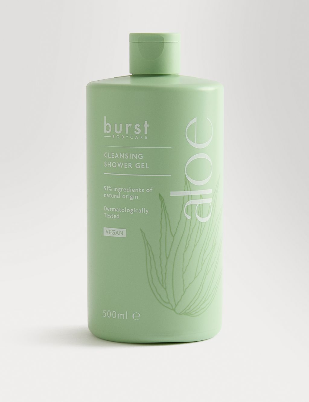 Burst Bodycare Aloe Shower Gel 500ml