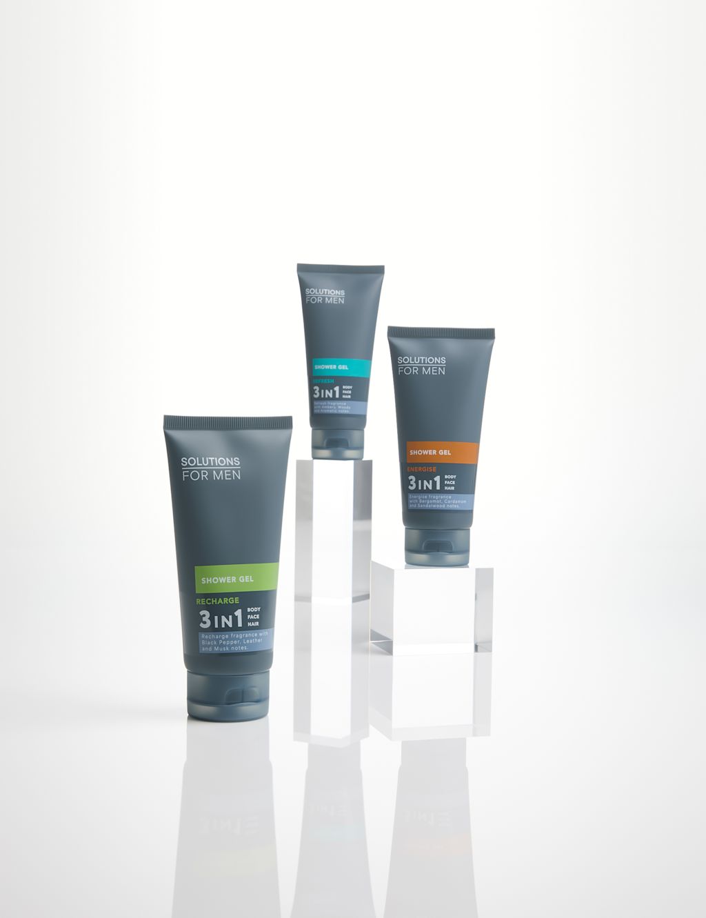 Solutions for Men The Shower Gel Trio