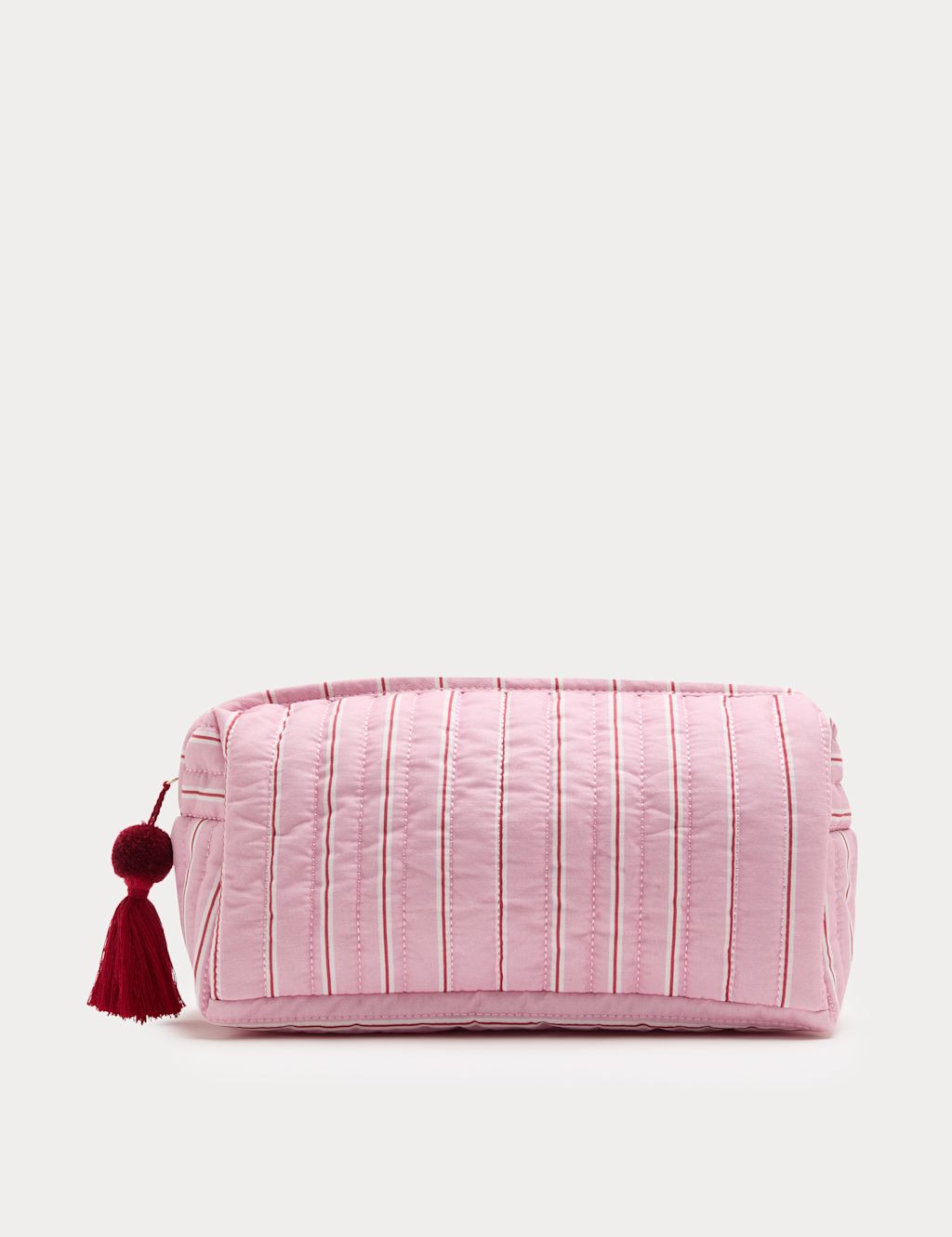 M&S Large Stripe Slouchy Make Up Bag