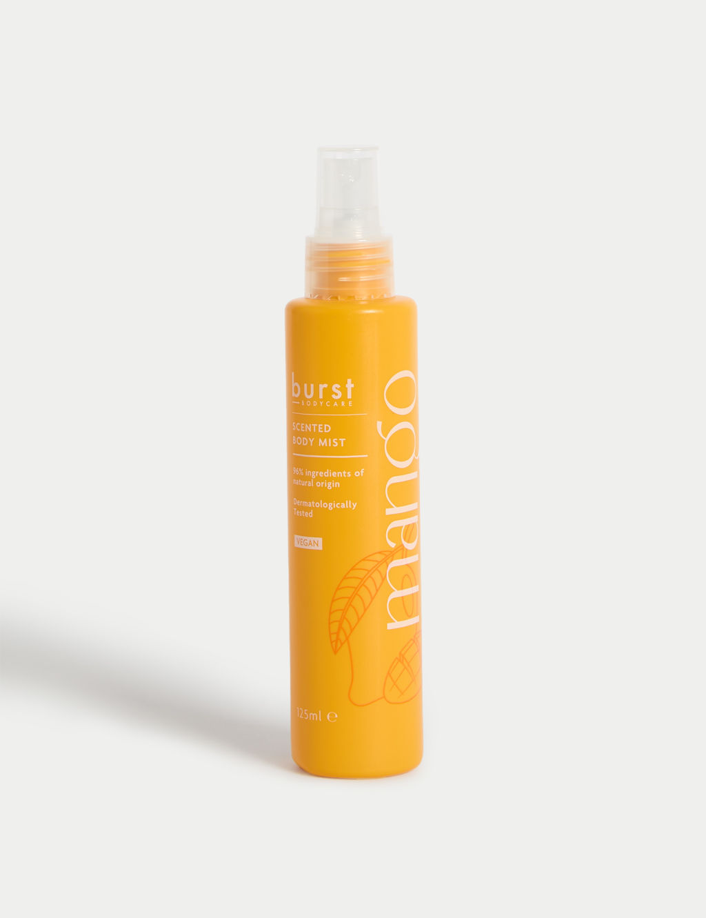 Burst Bodycare Mango Body Mist 125ml