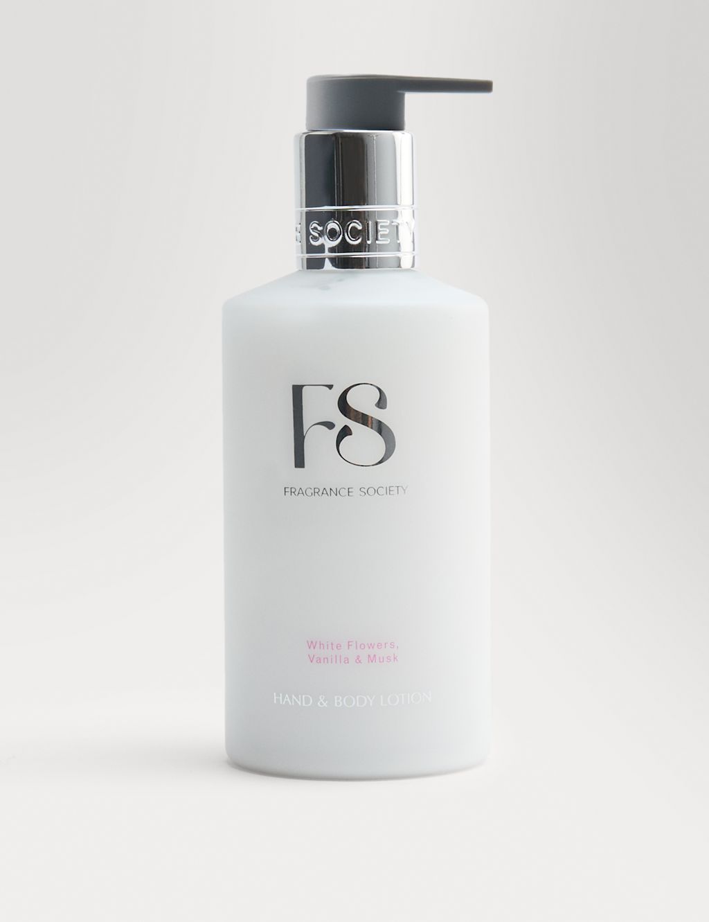 Fragrance Society White Flowers, Vanilla & Musk Hand & Body Lotion