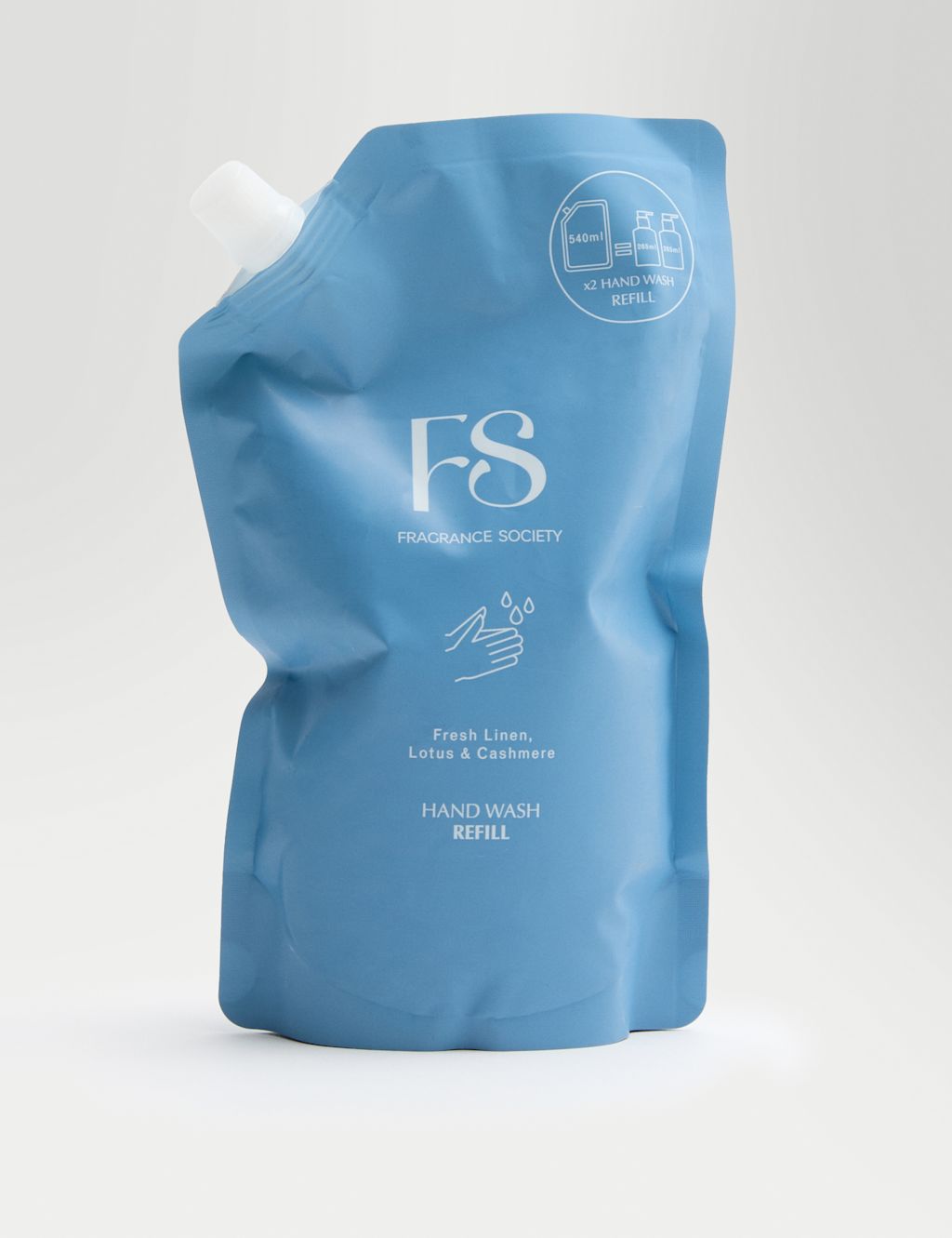 Fragrance Society Fresh Linen, Lotus & Cashmere Hand Wash Refill