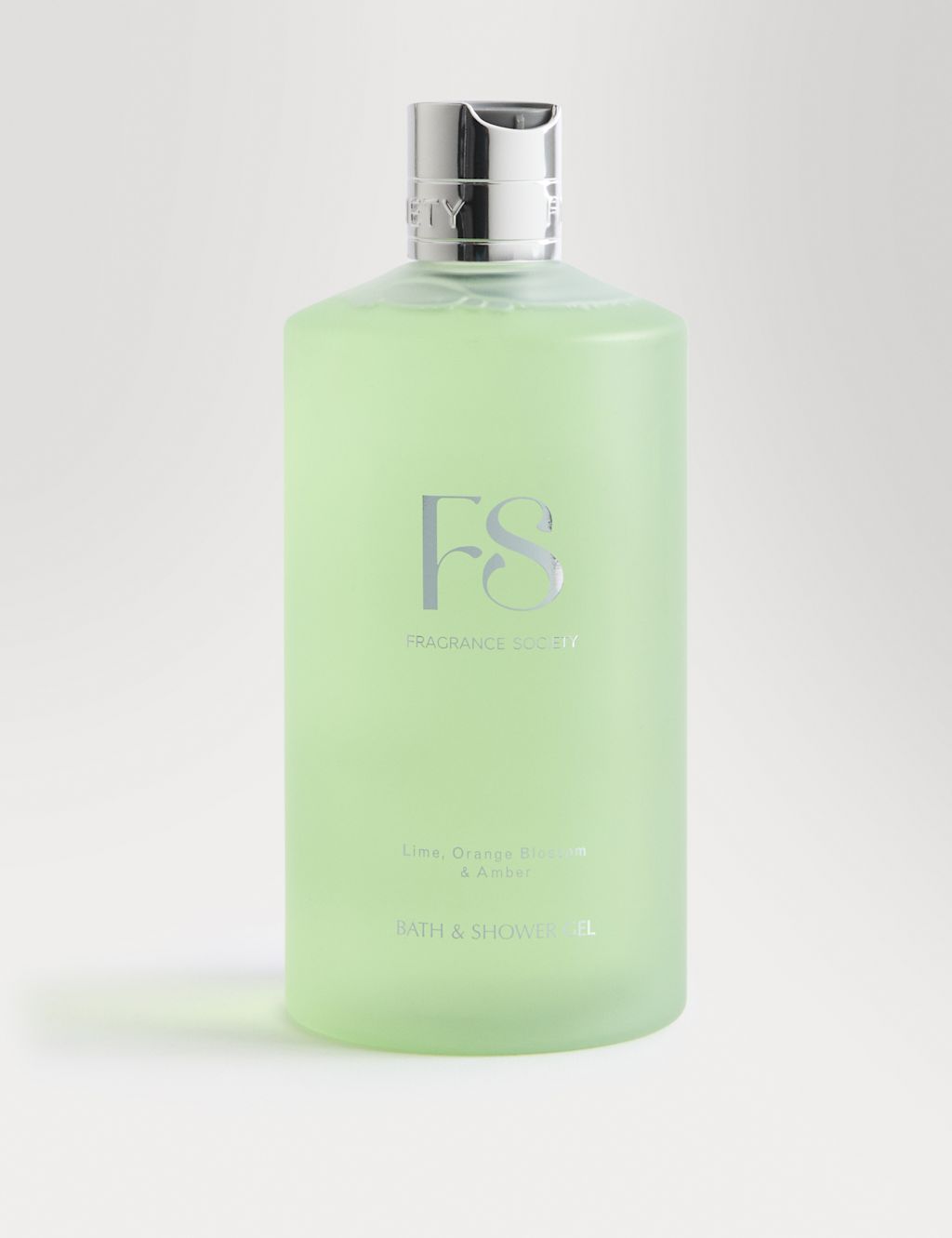 Fragrance Society Lime, Orange Blossom & Amber Bath & Shower Gel 500ml