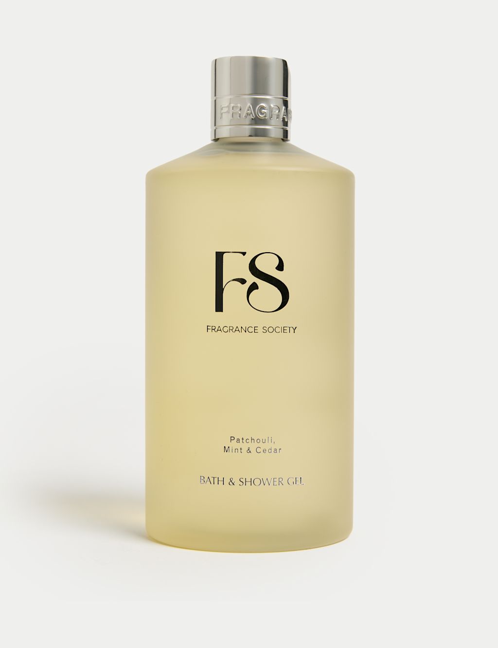 Fragrance Society Patchouli, Mint & Cedar Bath & Shower Gel 500ml