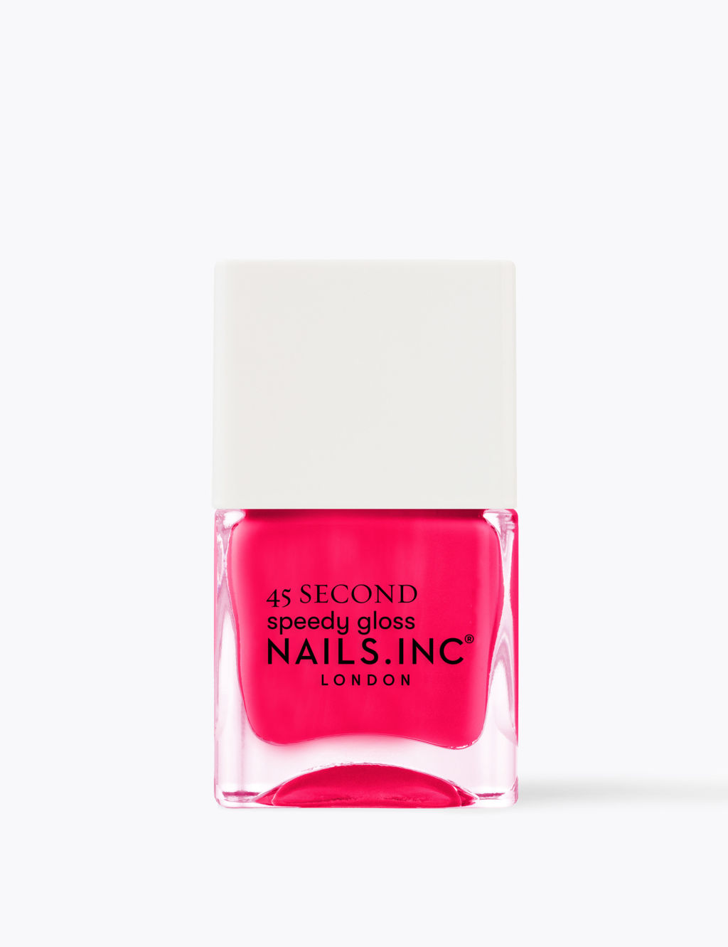 Nails Inc. 45 Second Speedy Gloss 14 ml - Raspberry, Raspberry