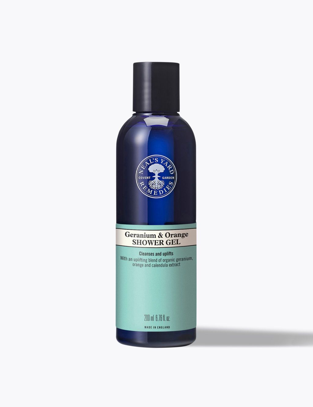 Neal's Yard Remedies Geranium & Orange Shower Gel 200ml - 1SIZE