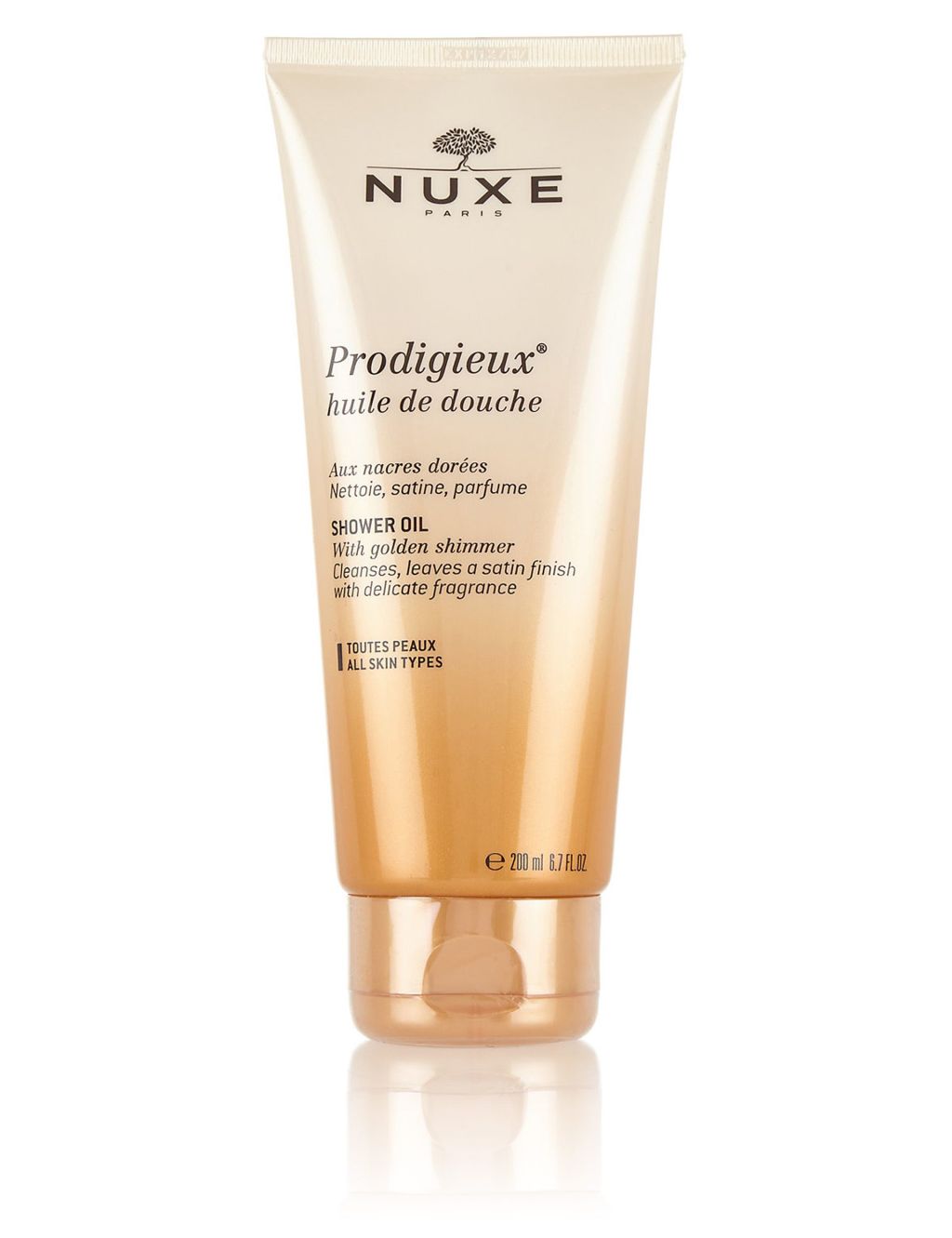 NUXE Prodigieux Shower Oil 200ml - 200 ml