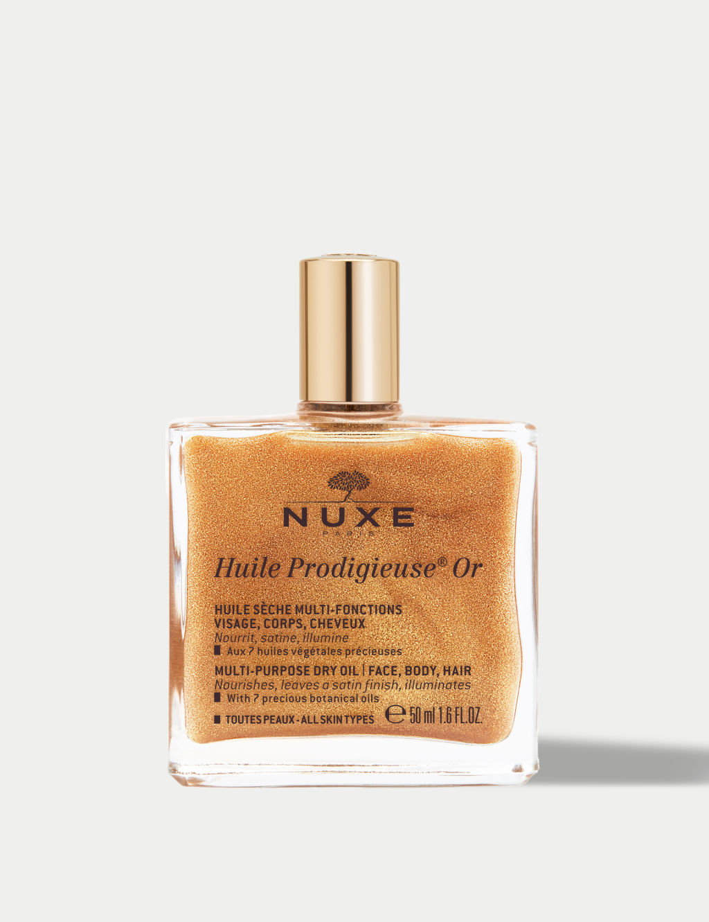 NUXE Huile Prodigieuse Multipurpose Golden Shimmer Oil 50ml